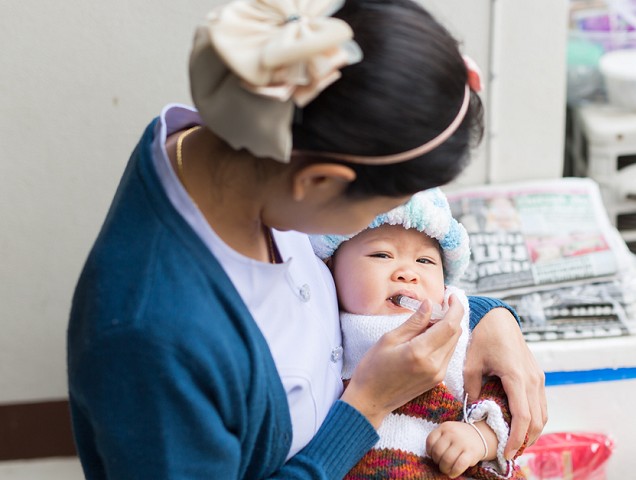 嬰幼兒確診咳嗽