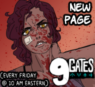  NINE GATES - Adventures in a haunted megacity full of ghosts and demons! Toxic lesbians! Skeletons!