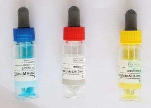 Blood typing reagent