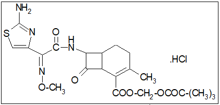 Structure of Cefetamet pivoxil