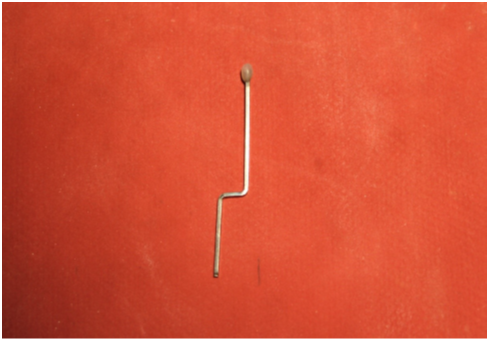 Sectional 0.017” X 0.025” SS wire with the step bend