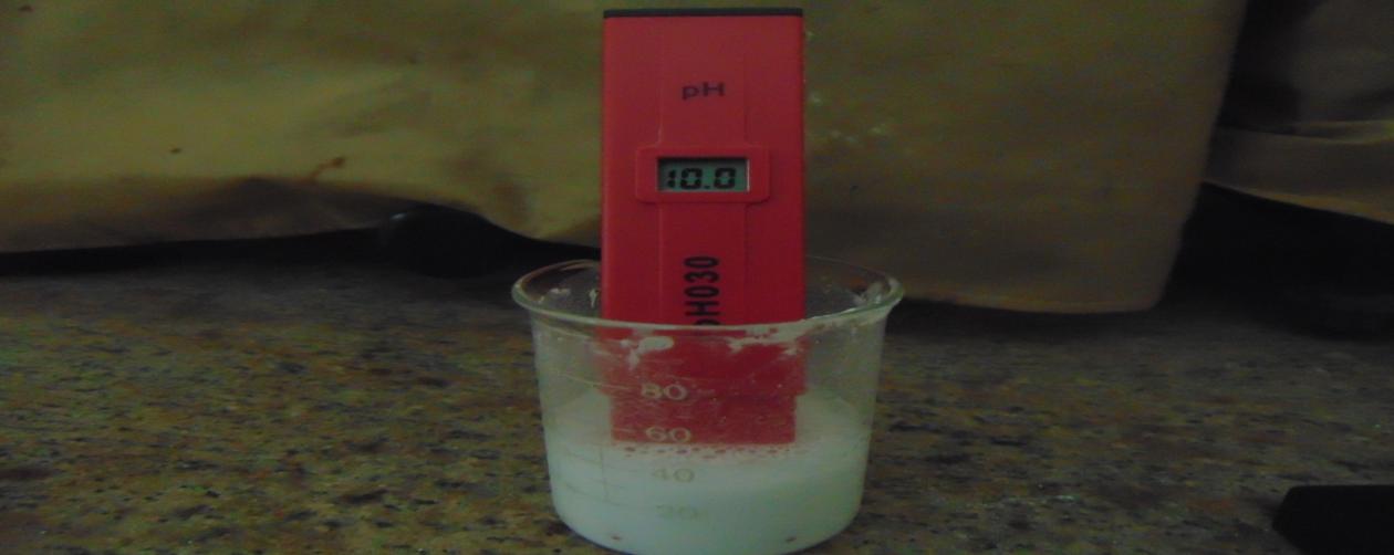 Determination of PH in herbal toothpaste.