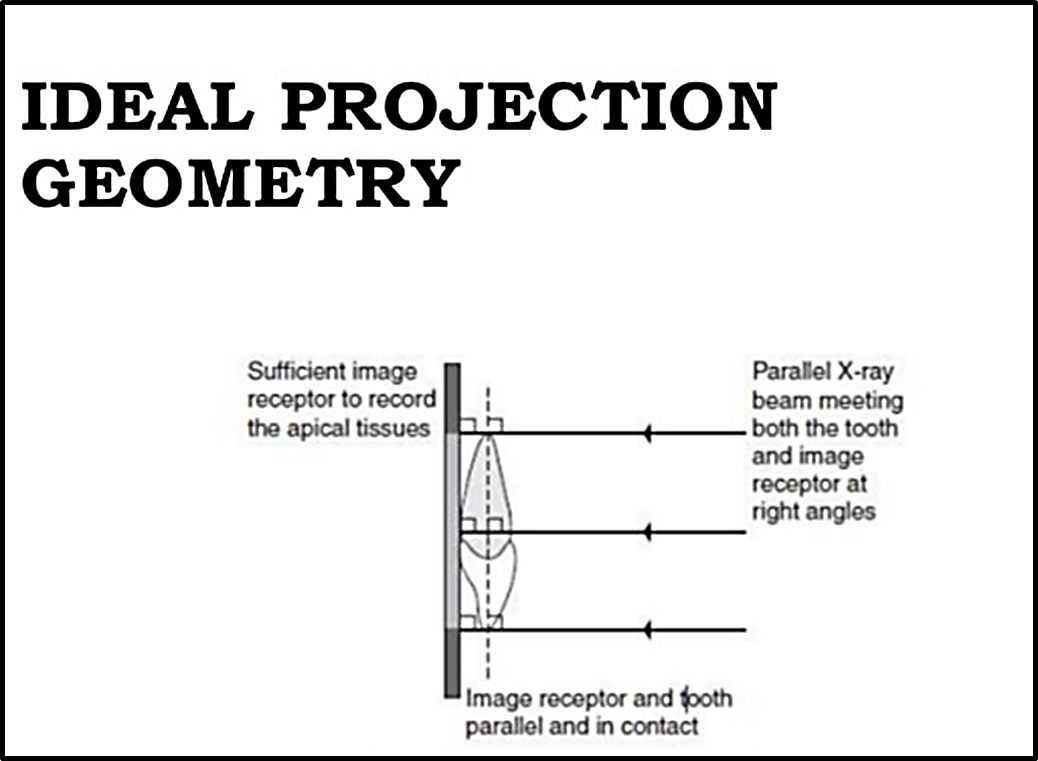 Ideal projection geometry