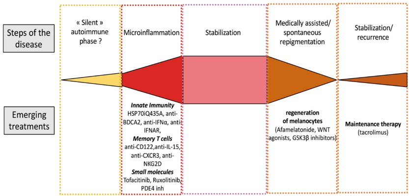 Pathophysiology of emerging therapy