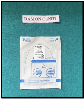 Damon CuNiTi wire