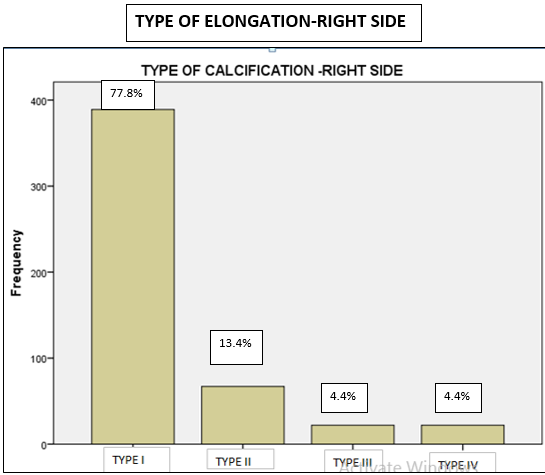 Elongation patterns in right side