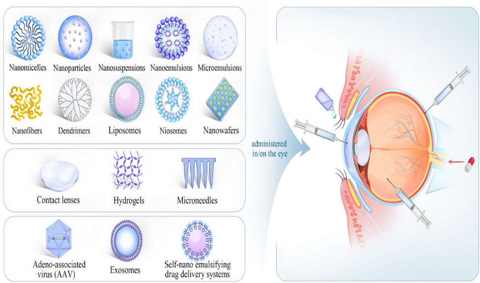 Nanotechnology based drug delivery systems for ocular application