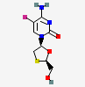 Emtricitabine structure