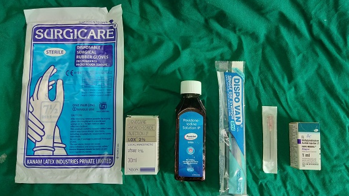 Materials used