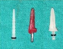 Anatomic post fabricated