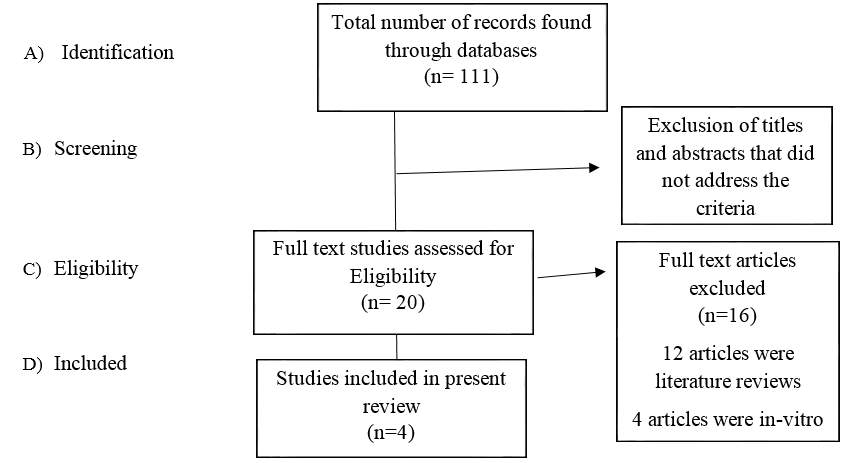 Flowchart of included studies