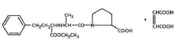 Structure of enalapril maleate (ENA)