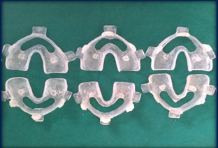 Heat cured acrylic resinresin custom trays