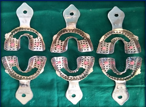 Stainless steel stock trays