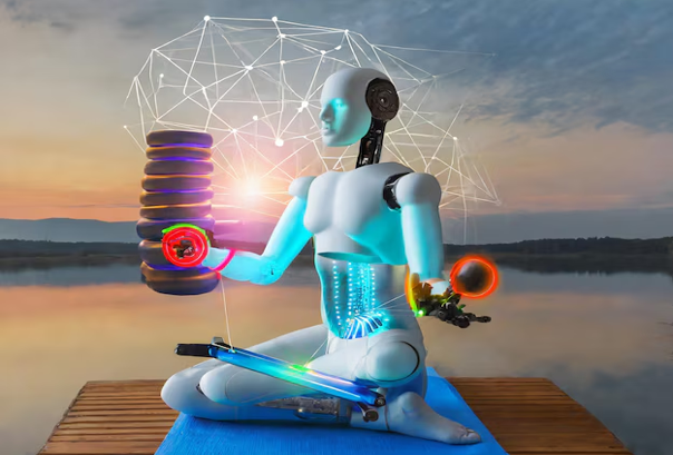 Neuro link with AI yoga poses