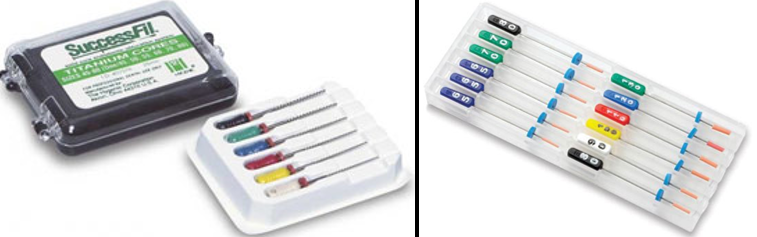 Successfil obturation system and simplifill carriers with apical plug of GP