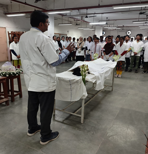 Oath taking ceremony at dissection hall in Malda Medical College