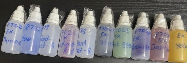 Staining kit used for intrinsic staining