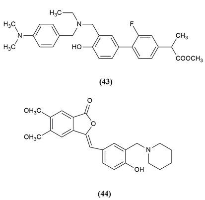 Compounds possessing anticholinesterase activity