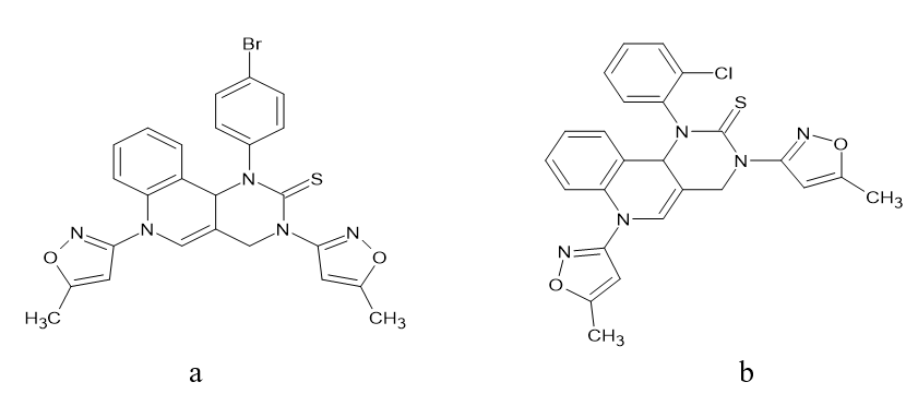 a: Antibacterial activity b: Antibacterial activity