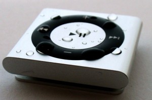 Silver iPod for Swimming