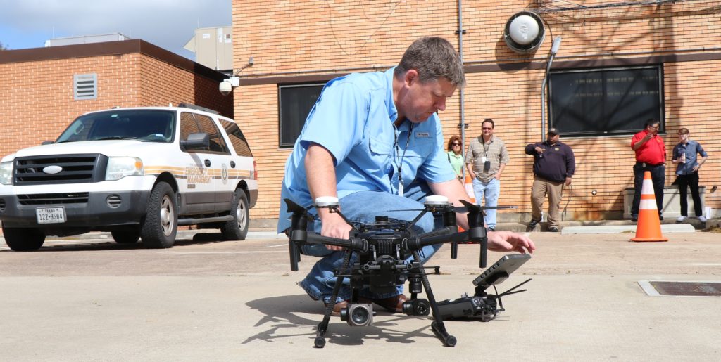 Justin Adams with DJI M210
