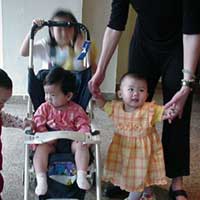 Three girls from Jiangsu orphanage moving on to bigger and better things.