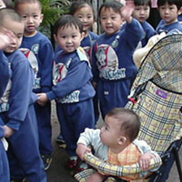 By leaving China, Aelex misses out on wearing matching Tom and Jerry pajamas with her classmates.