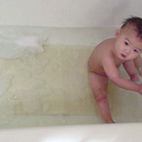 Will you people get a life! I am in the freaking bath!