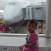 You mean to tell me we are flying home on that thing?