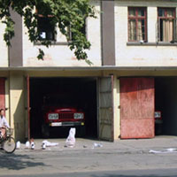 A Chinese firehouse for all the buffs out there.