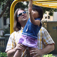 Aelex demonstrating superior athletic abilities.