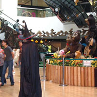 While the language barrier prevented us from understanding we were no less entertained.