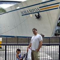 Man, they let them park these things anywhere around here.