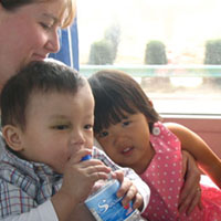 The Congiusta Family takes a trip.