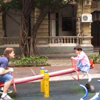 Performing my fatherly duties.