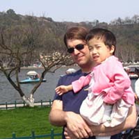 Proud father and his Olivia.