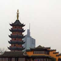 Nanjing: before and after.