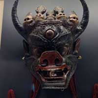 Tibetan masks rule.