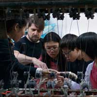 Time to make the silk.