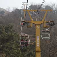 Riding to the top of the mountain, apr&eacute;s style.