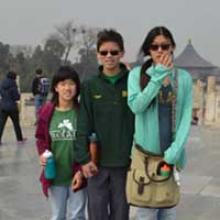 The kids at the Center of Heaven. Literally.