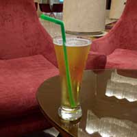 Can&rsquo;t remember the last time the beer I ordered arrived with a green bendy straw in it.