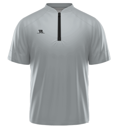 Batting Cage Jacket Short Sleeve Blank Template