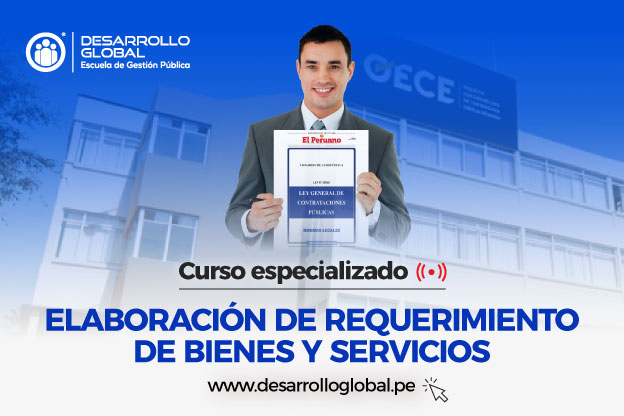 imagen de CURSOS ELABORACIÓN DE REQUERIMIENTOS DE BIENES Y SERVICIOS