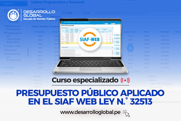 imagen de Presupuesto Público Aplicado en el SIAF WEB - N° 32513