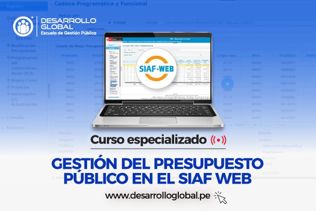 imagen de Gestión del Presupuesto Público en el SIAF WEB