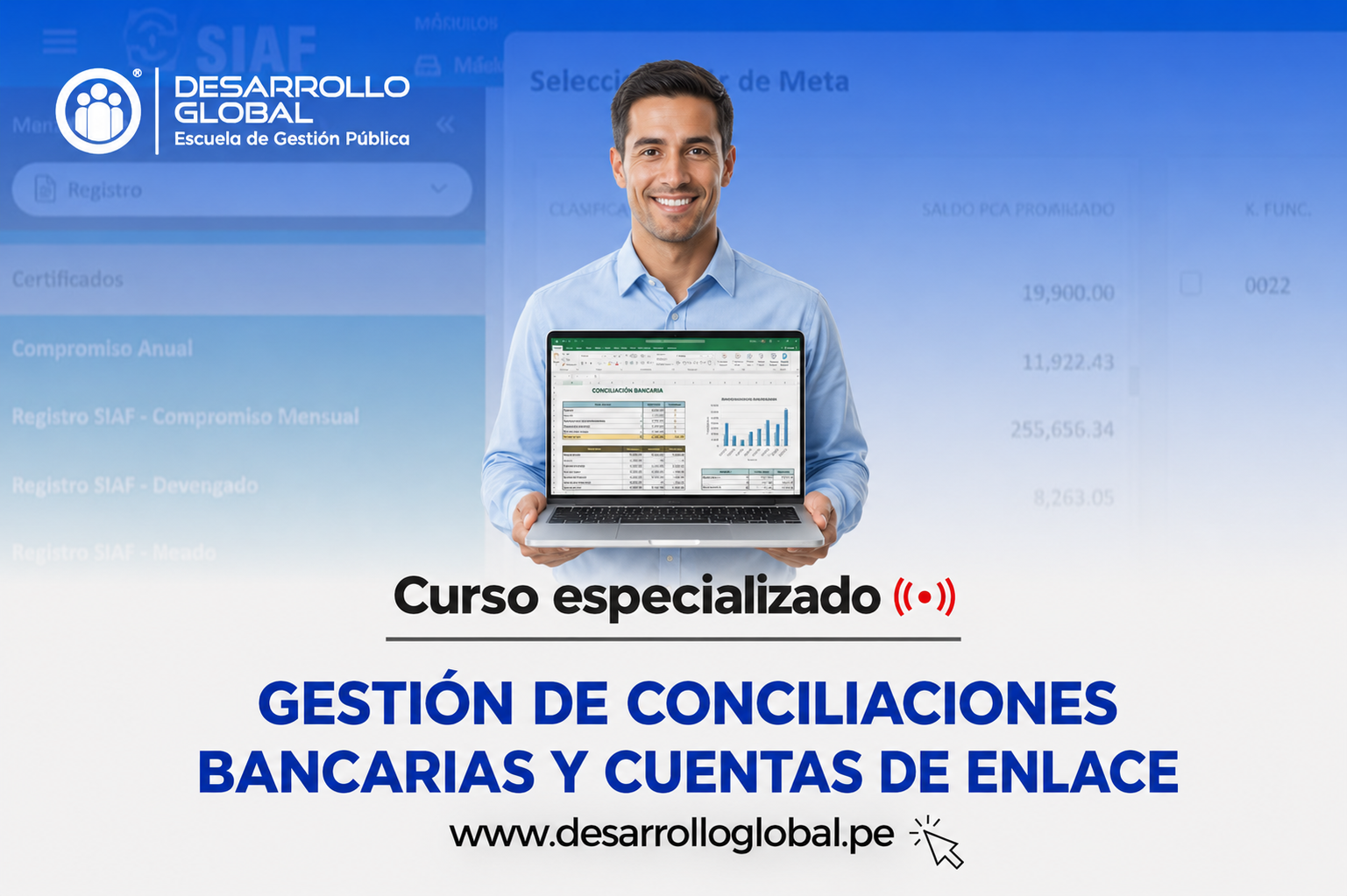 Conciliaciones Bancarias y Cuentas de Enlace para la Gestión Financiera Pública