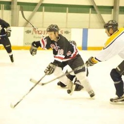 canlan stick and puck