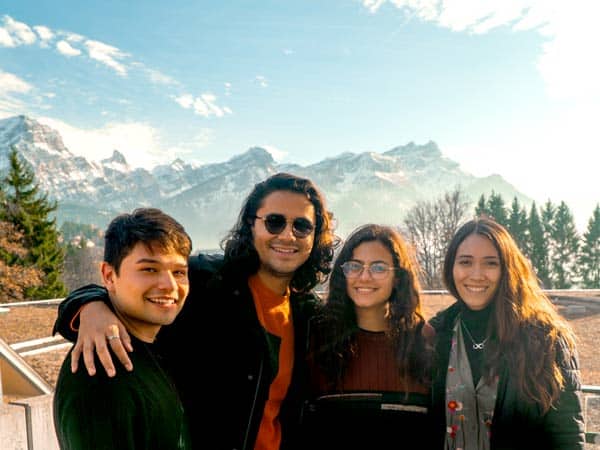up with people travelers in europe